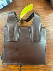 Ladies' Sandwich Leather Case w/ Flask