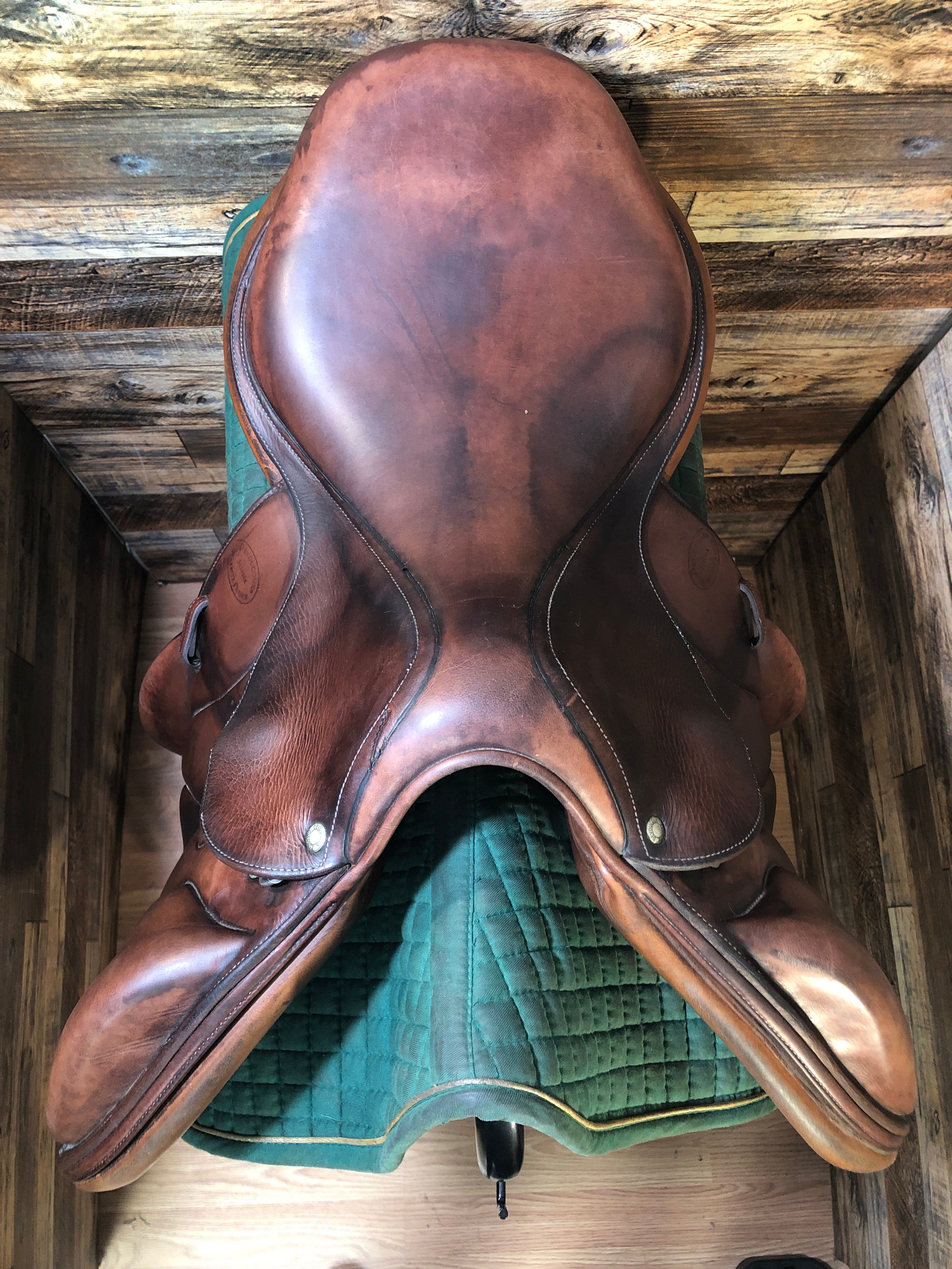 17.5" Devoucoux Chiberta Monoflap Saddle