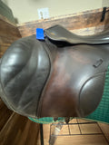 17.5" Kent & Masters Jump Saddle