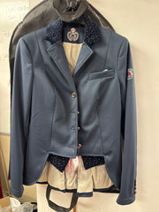 Fairplay Danielle Show Coat - Navy Rhinestone