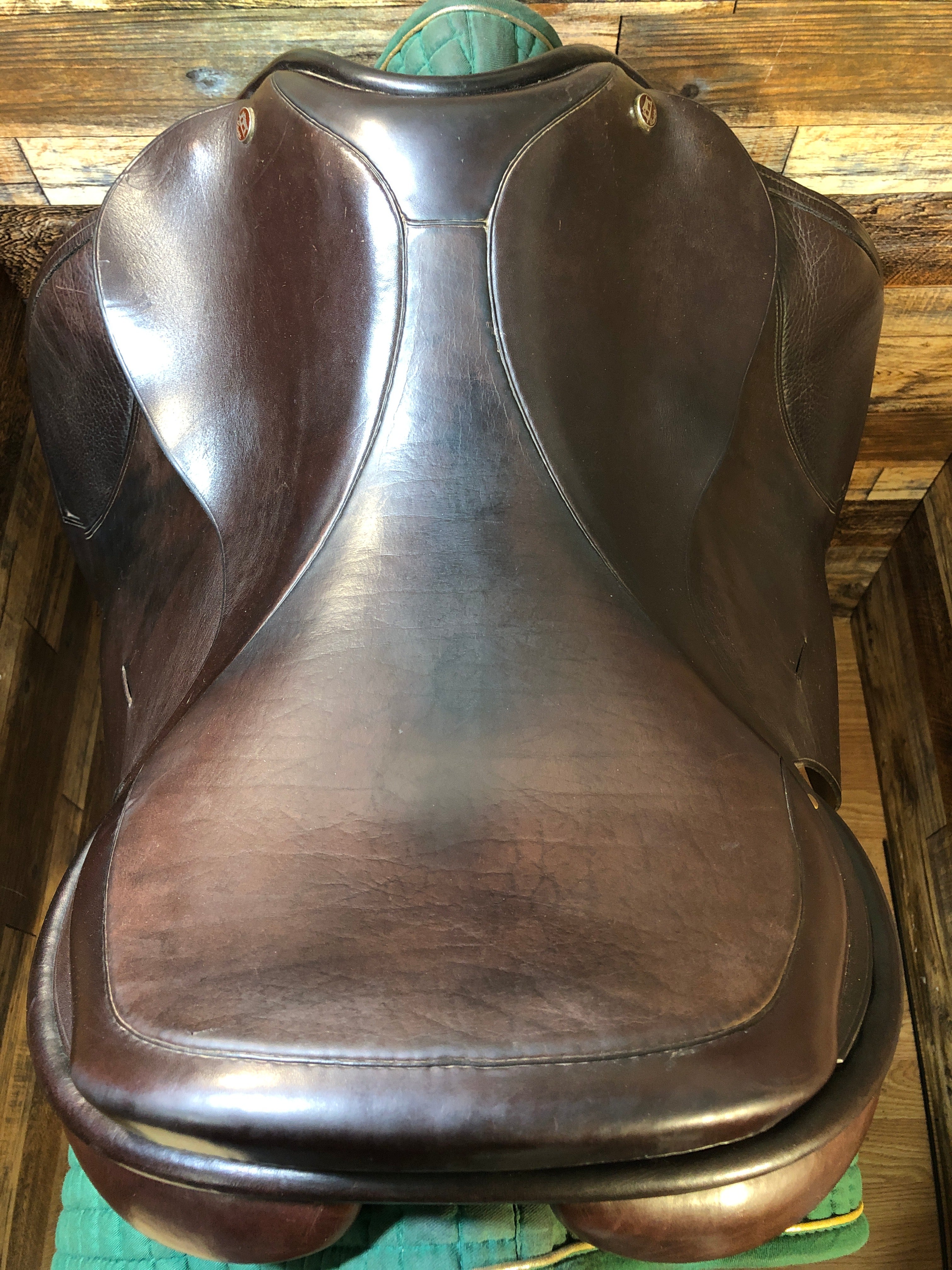 18" Lauriche Dressage Saddle - Brown