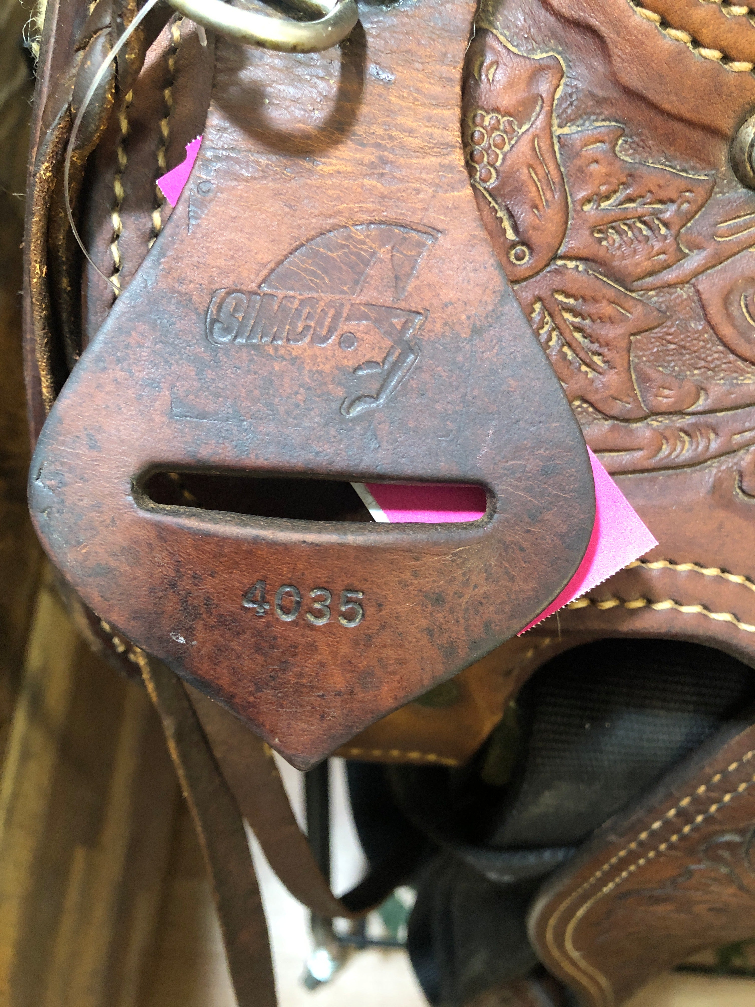 15" Simco Western Saddle