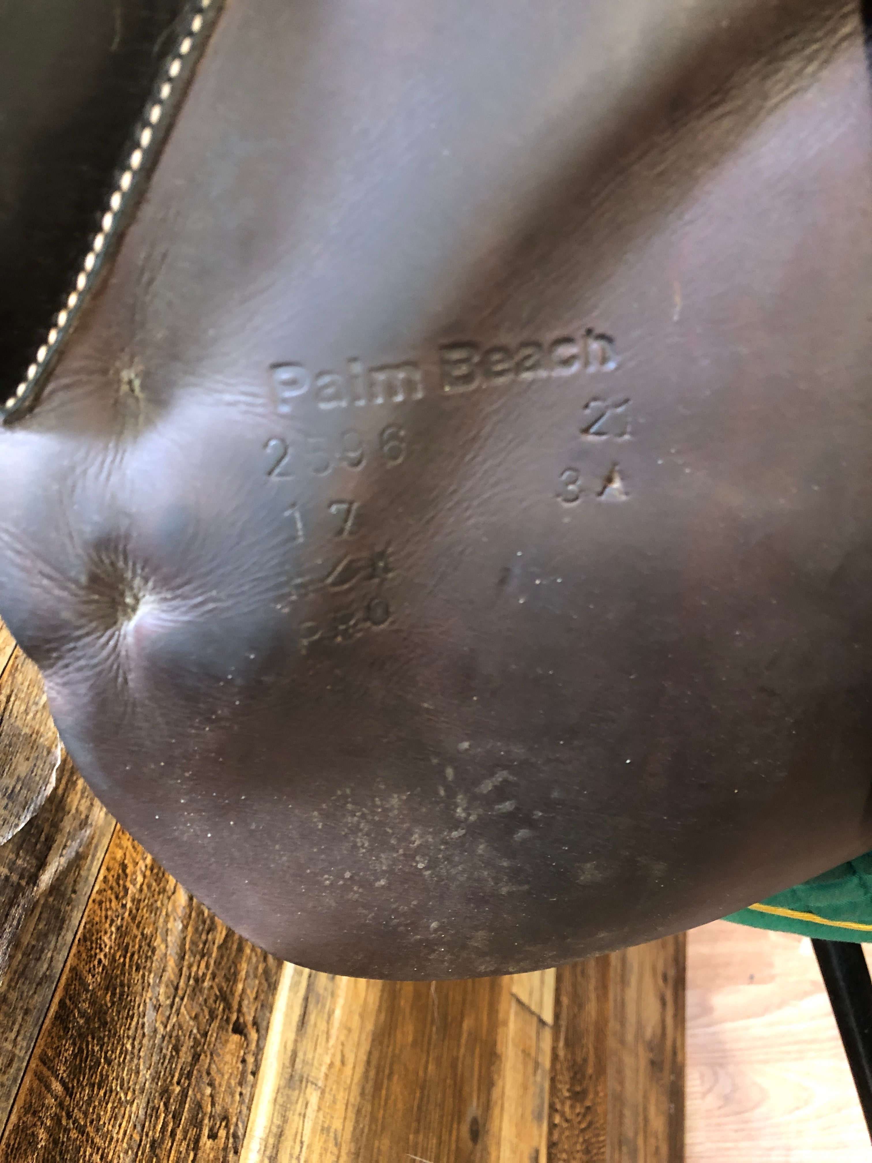 17" Voltaire Palm Beach Jump Saddle