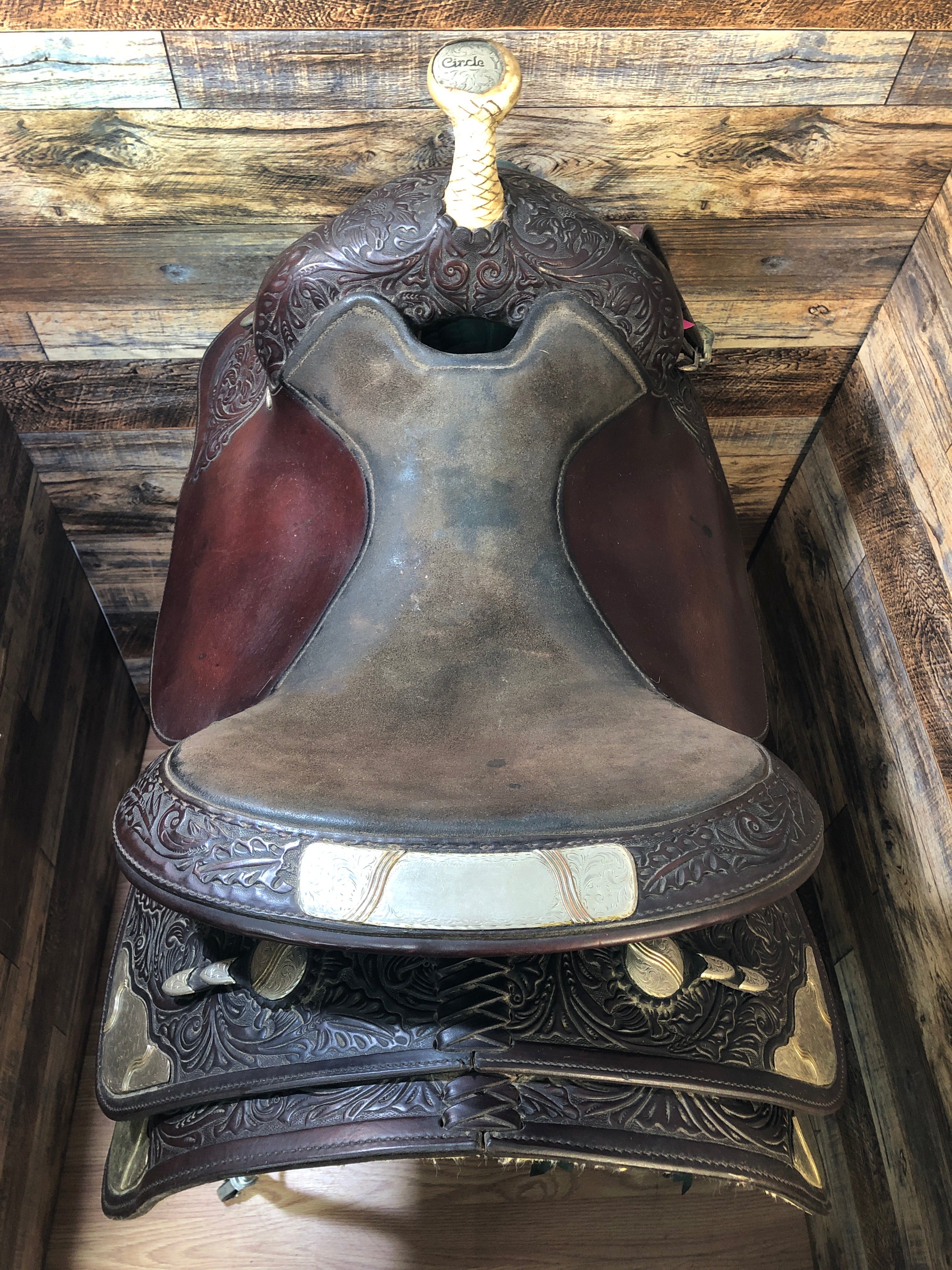 15.5" Circle Y Equitation Saddle (1993)