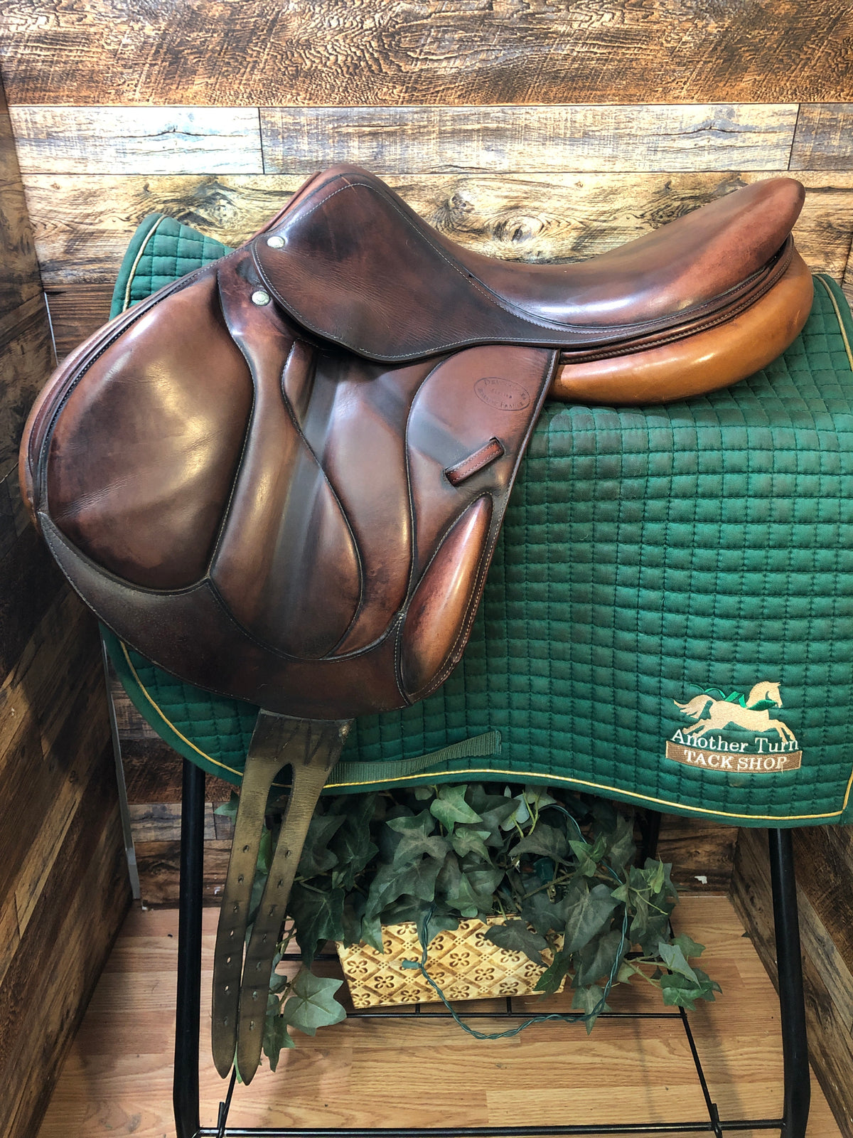 17.5" Devoucoux Chiberta Monoflap Saddle