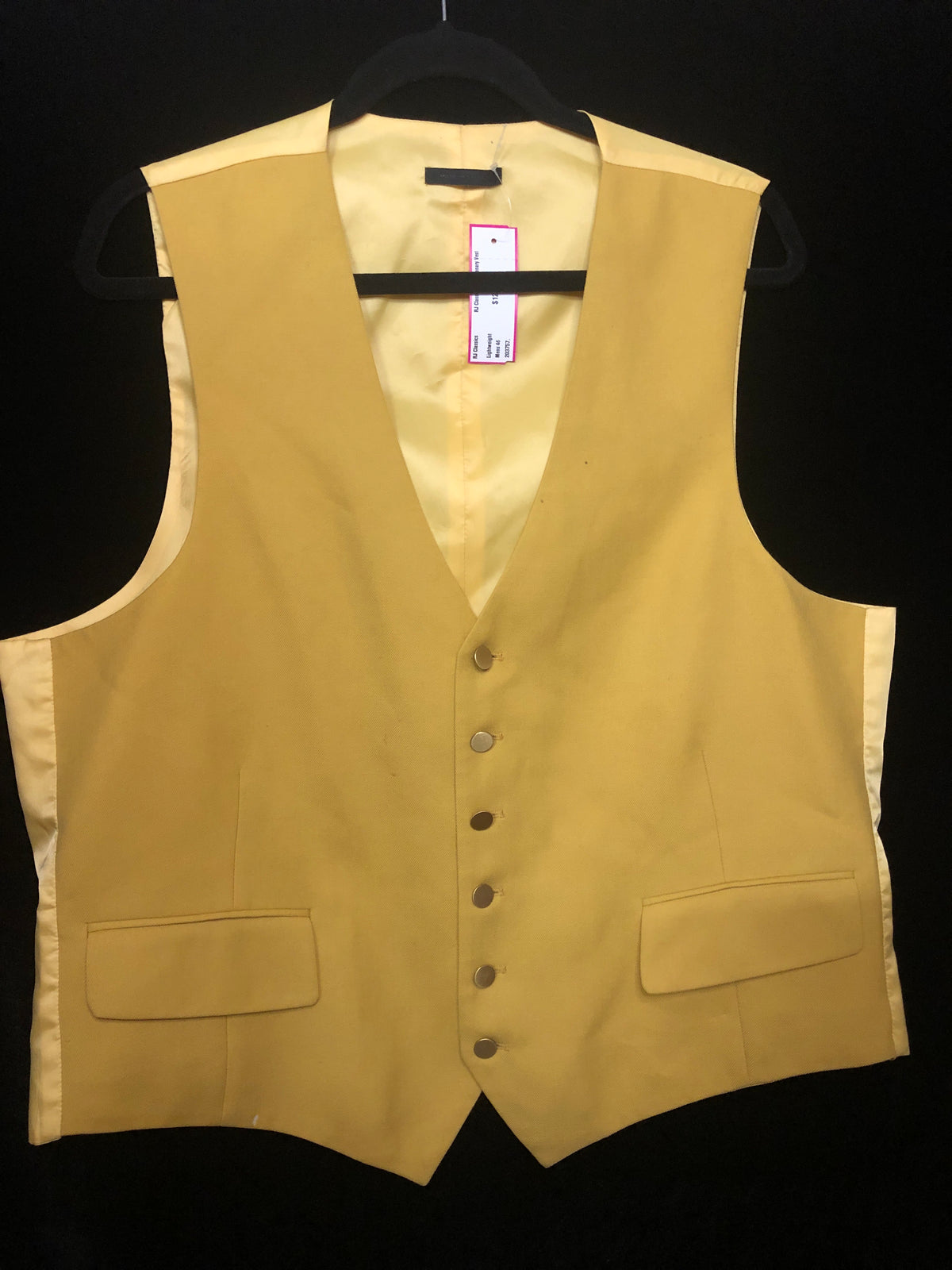 RJ Classics Mens Canary Vest
