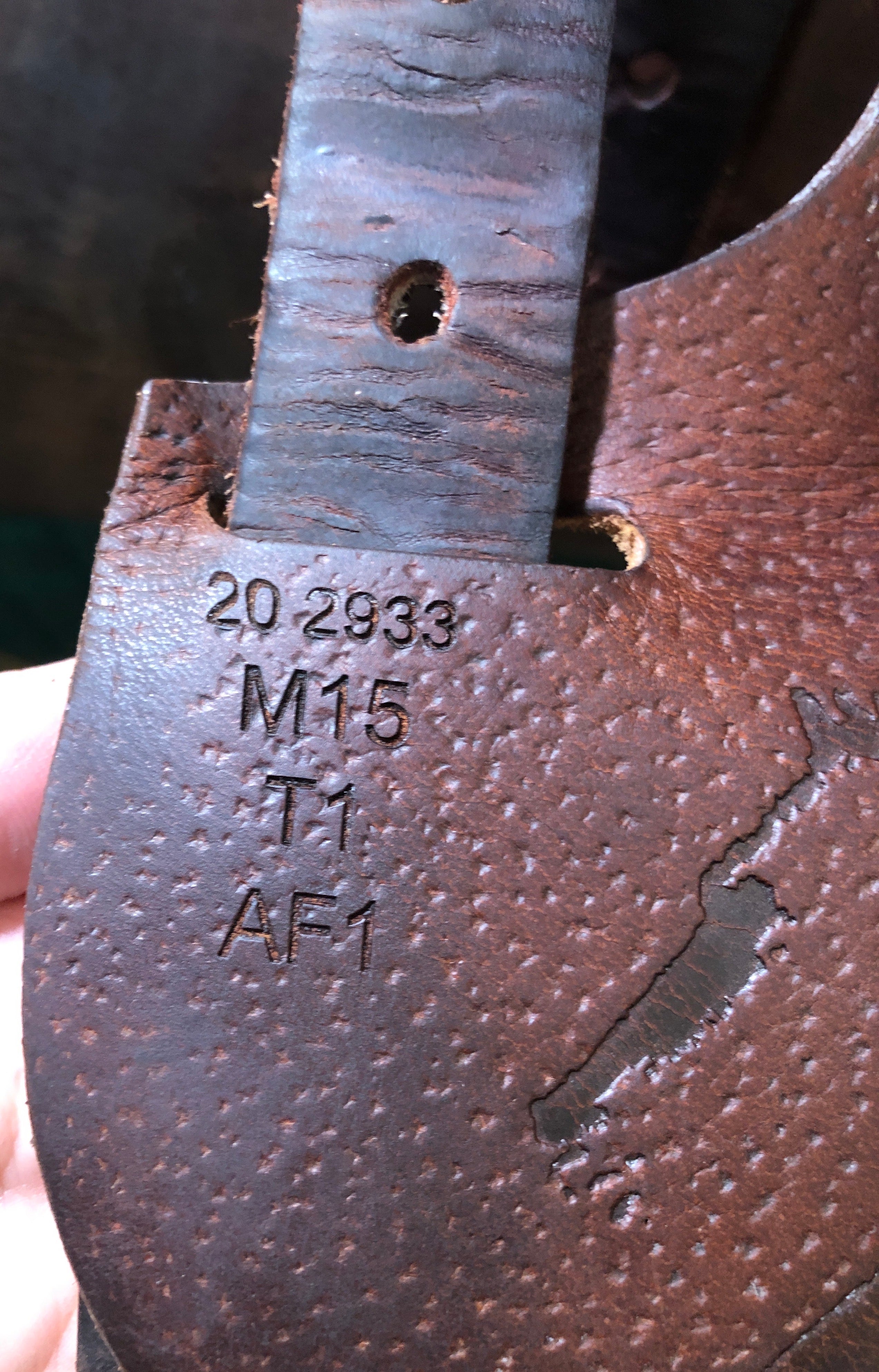 17.5" Antaras Connexion Jump Saddle