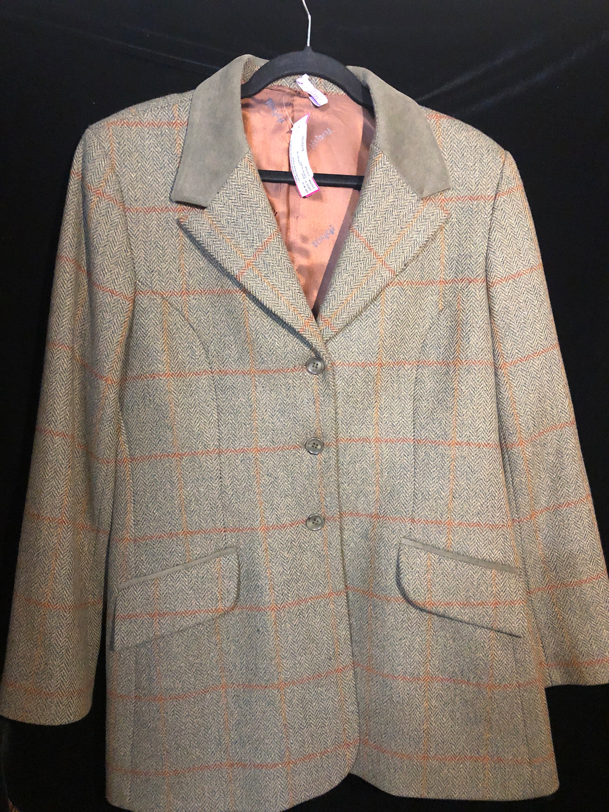 Toggi Ladies Hacking Jacket Olive Window Pane