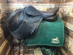 18" Hastilow Monoflap Jump Saddle