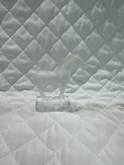 Lalique Glass Horse Figurine- Small