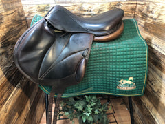 17" Voltaire Lexington Monoflap Jump Saddle