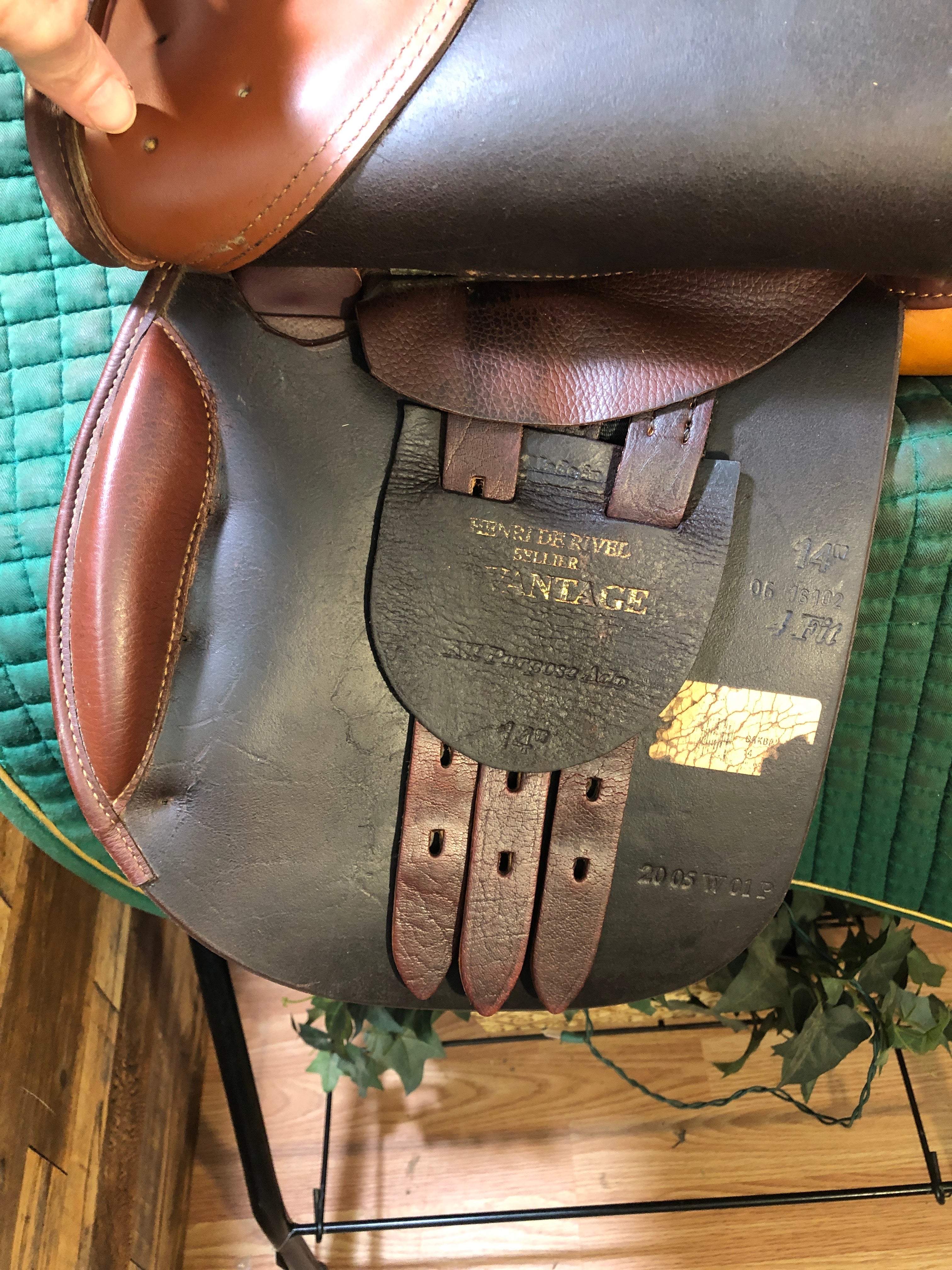 14" HDR Advantage All Purpose Saddle