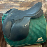 17' Wintec C Pro Jump Saddle BLK