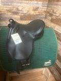 Leadline Saddle-Black Synthetic