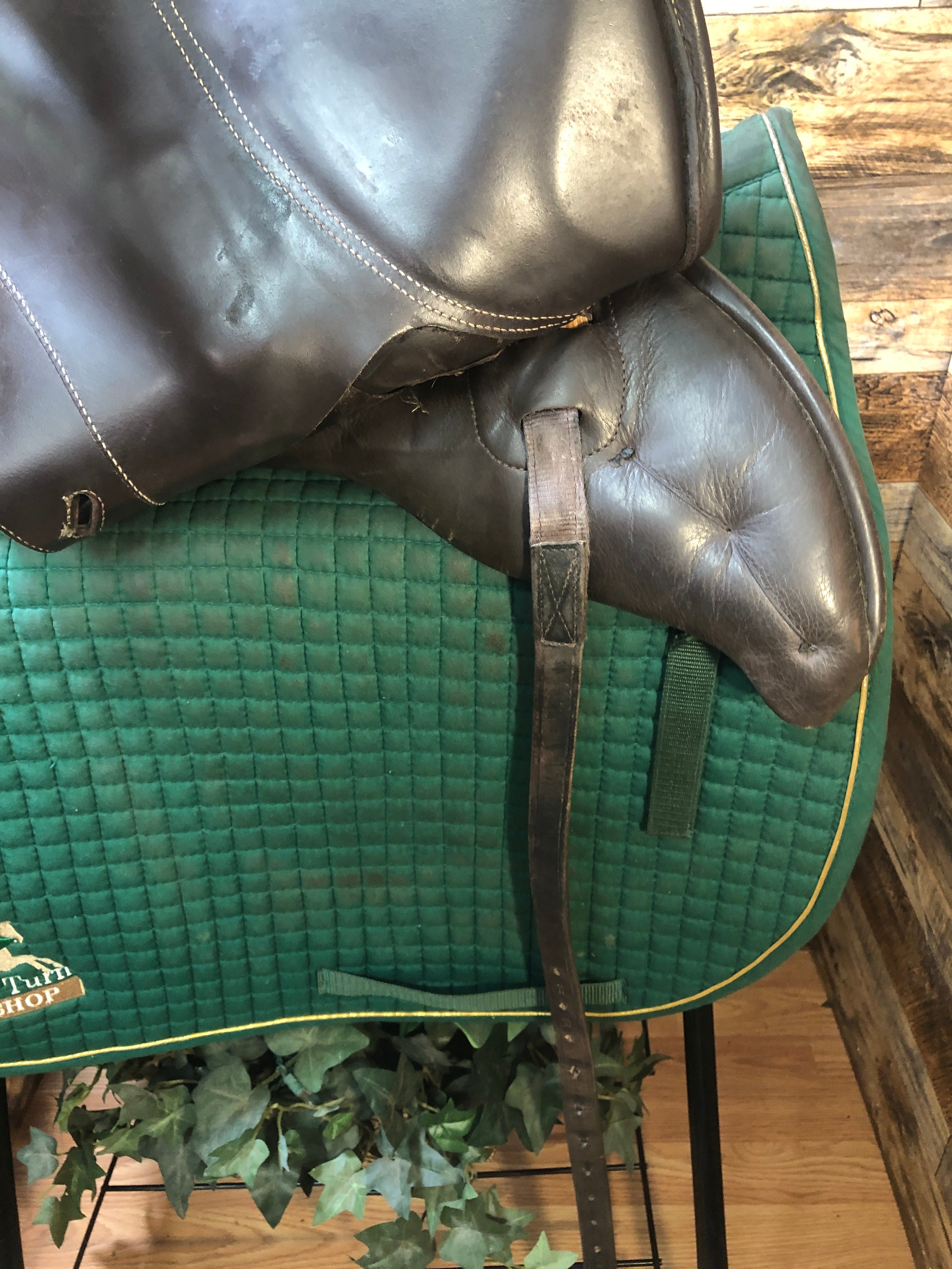17.5" Loxley By Bliss Monoflap Jump Saddle