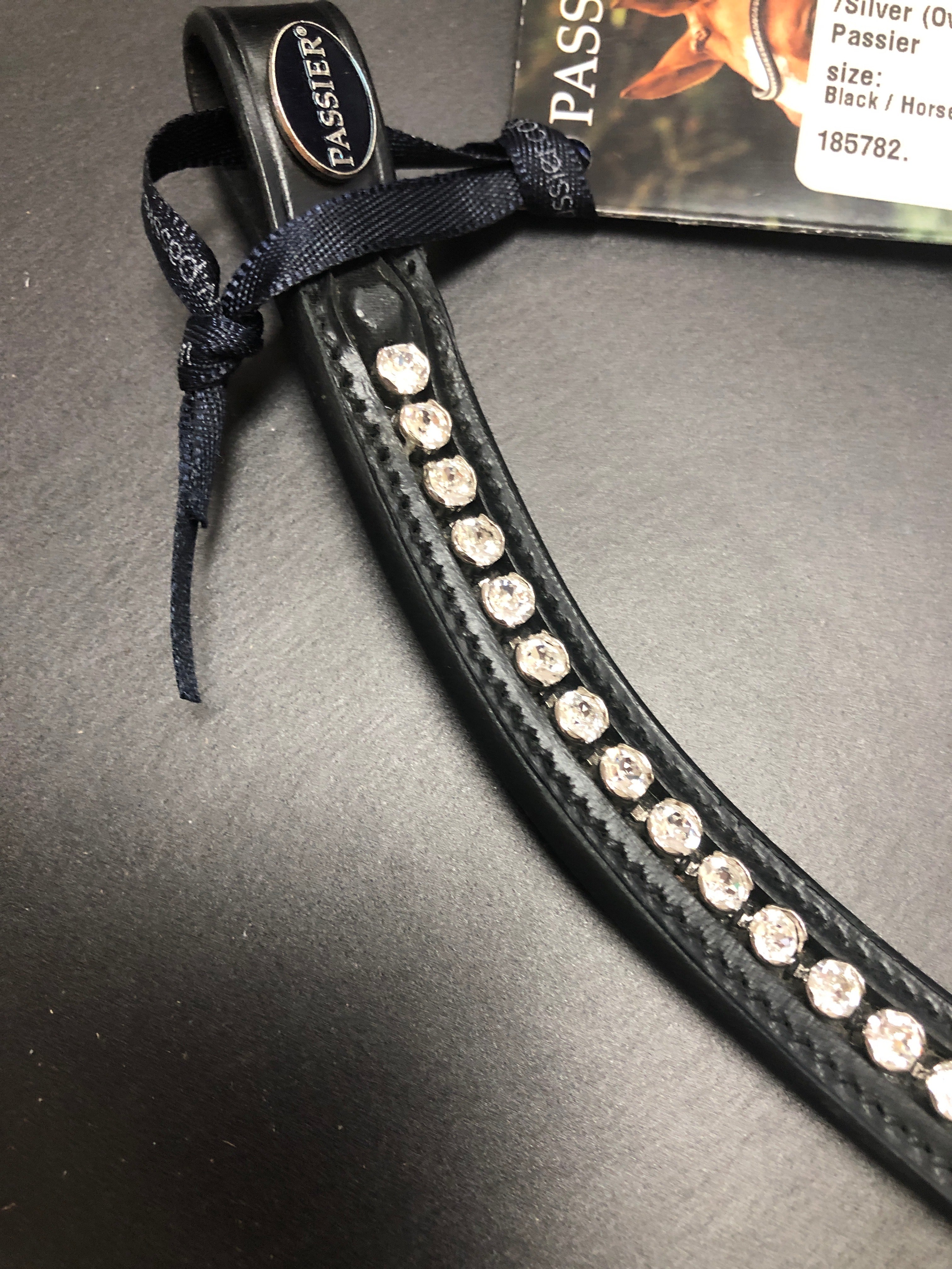 Passier Waved Browband Clear