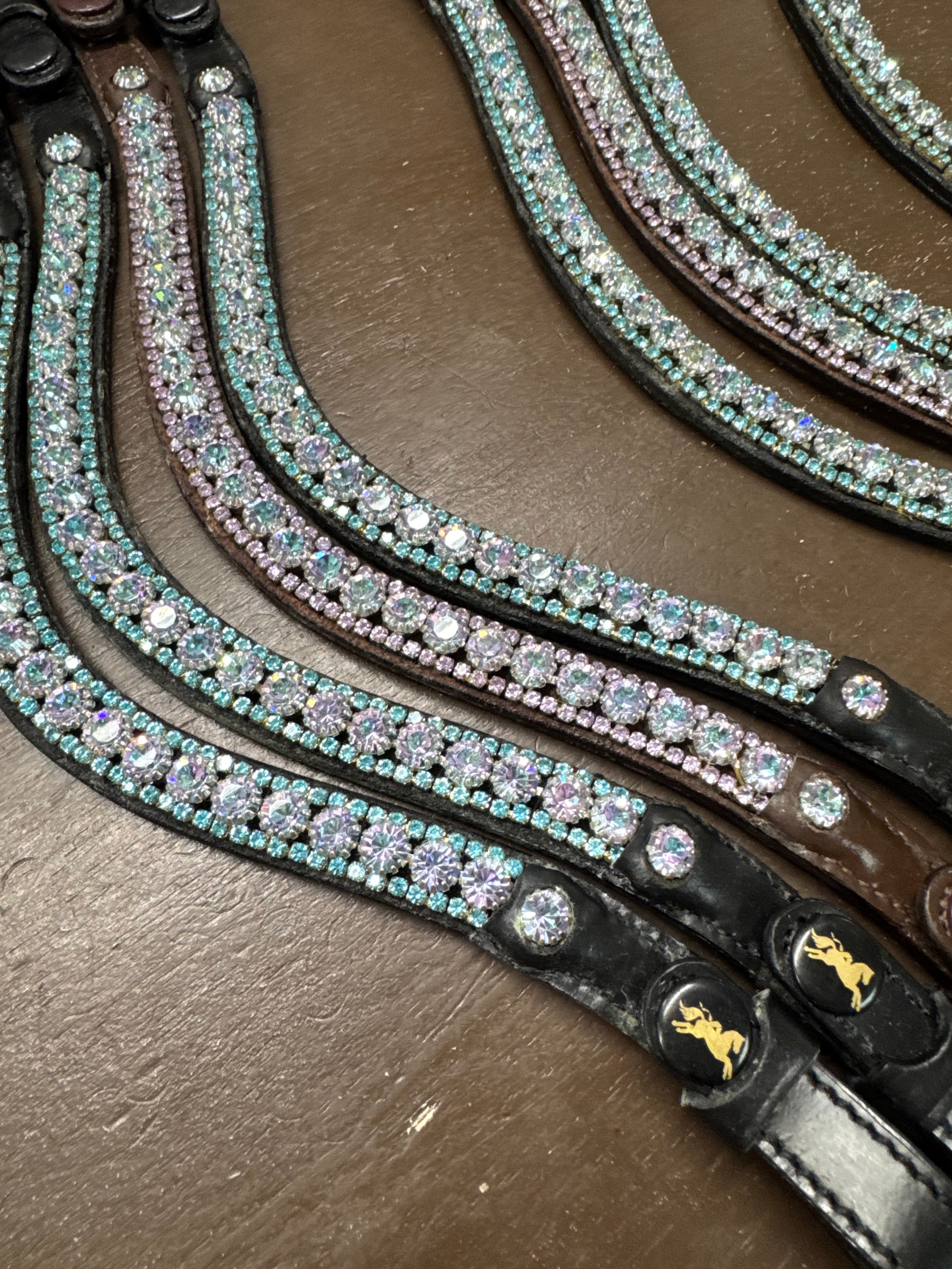 Ride On: 3 Row Crystal BrowBand