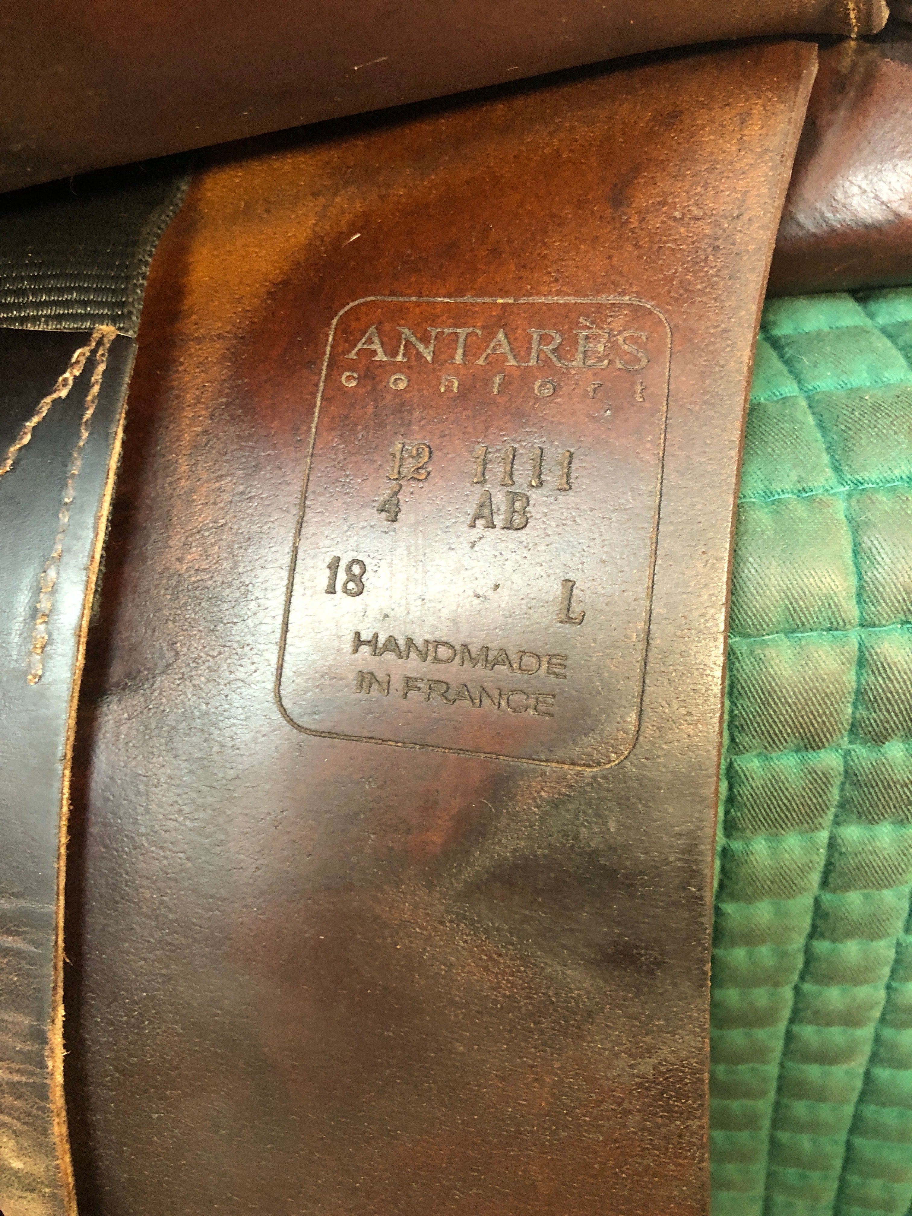 18" Antares Jump Saddle