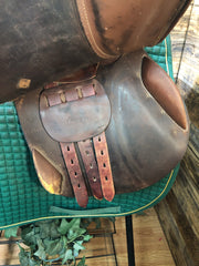 16.5" Dover Circuit Close Contact Saddle