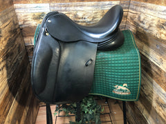 17.5" Frank Baines Omni Dressage Saddle