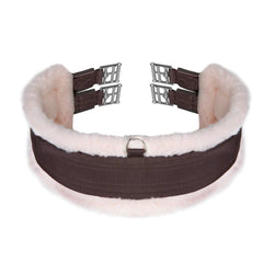 Arma Fleece Lined Girth Brown