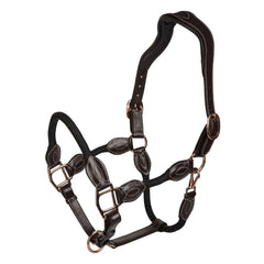 HDR Ergonomic Leather Rope Halter