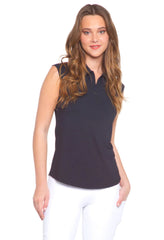 IBKUL Sleeveless IceFil Polo - NovaWe