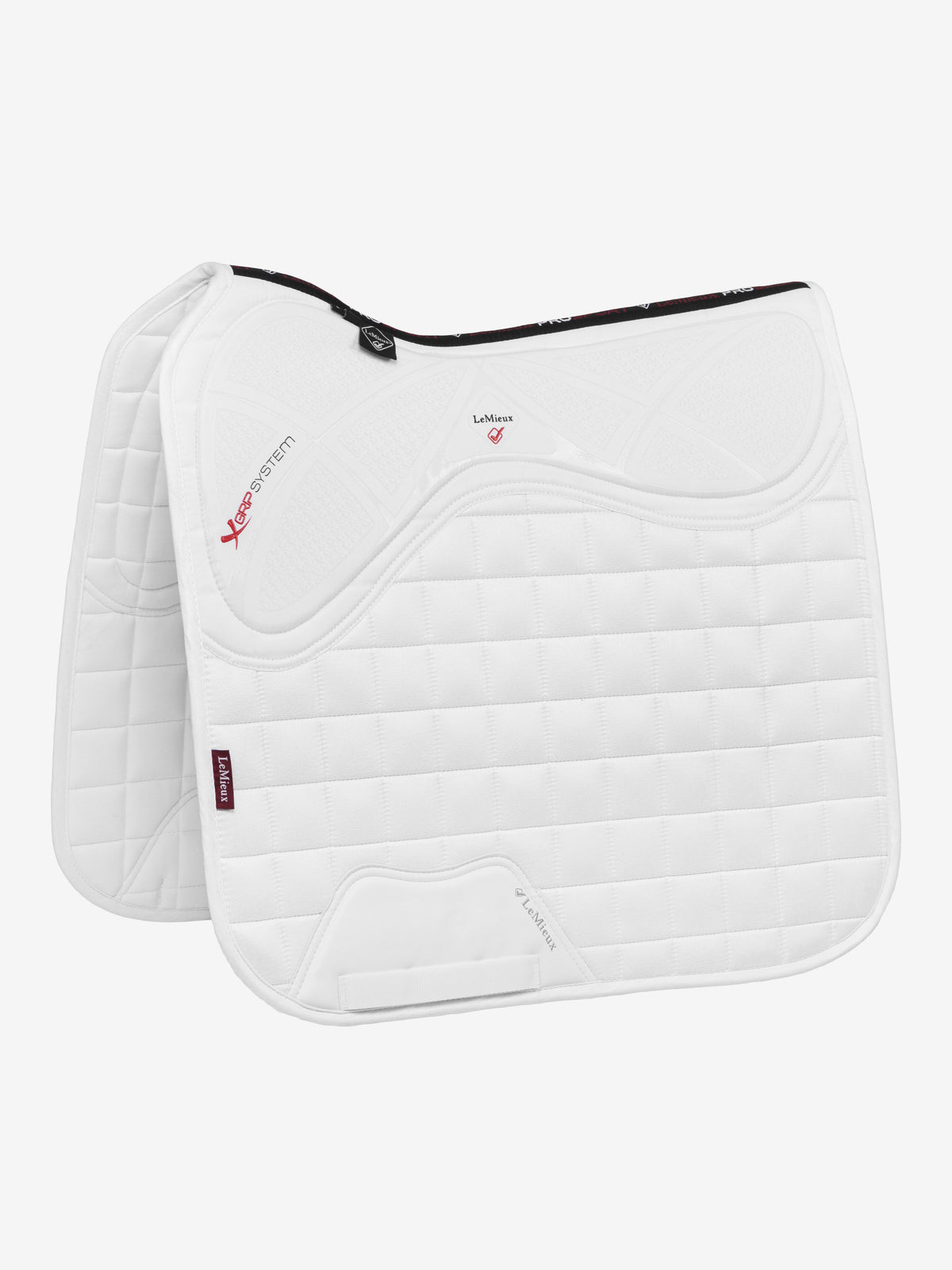LeMieux X-Grip Dressage Pad-White