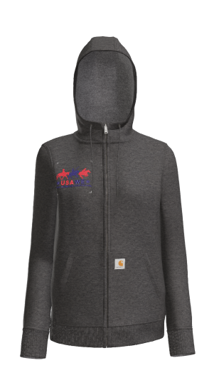 USAWE Ladies Carhartt Full Zip Hoodie