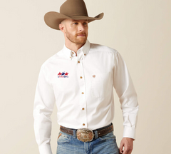 USAWE Ariat Solid Twill Classic Fit Shirt MENS