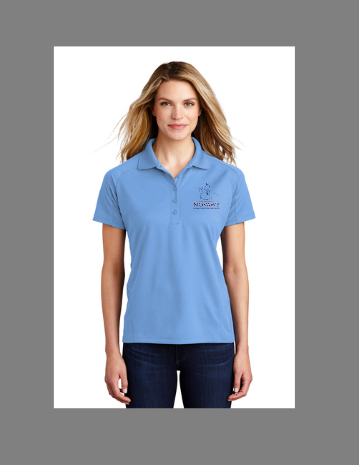 Sport-Tek Ladies Dri-Mesh Pro Polo -NOVAWE