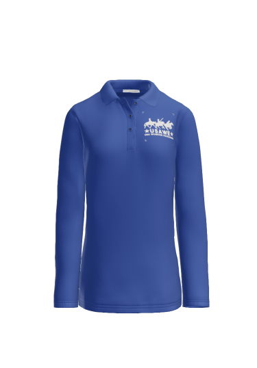 USAWE Women's Silk Touch™ Long Sleeve Polo