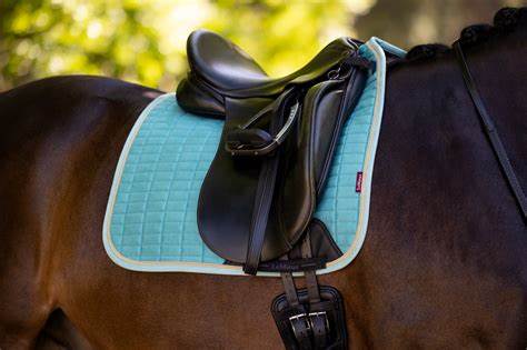 Suede Dressage Square Lagoon