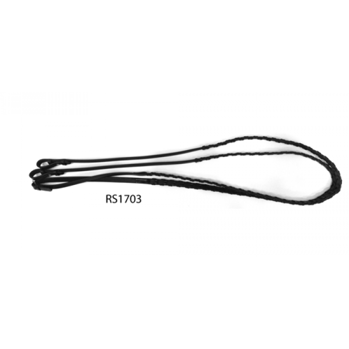 Flat Leather Laced Reins