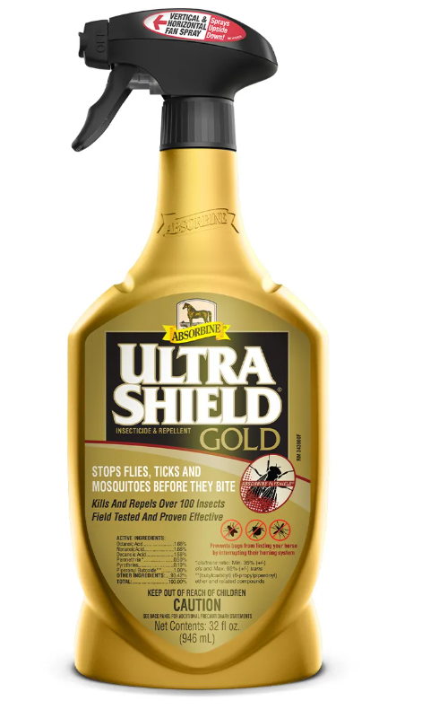 ABSORBINE ULTRASHIELD GOLD INSECTICIDE 32 OZ ABSORBINE