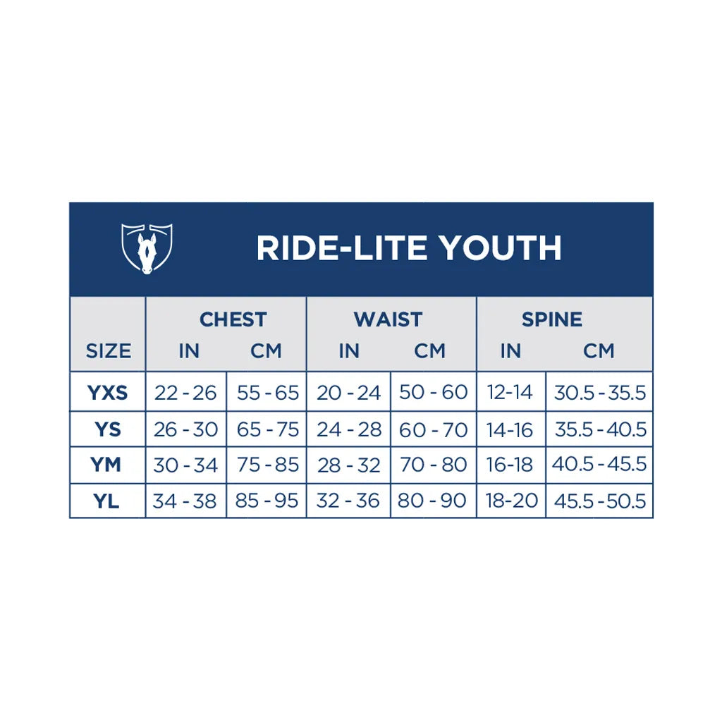 Tippary Ride-Lite Youth Body Vest
