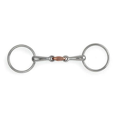 Loose Ring Copper Lozenge Snaffle 5.5