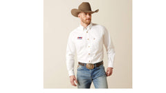 USAWE Ariat Solid Twill Classic Fit Shirt MENS