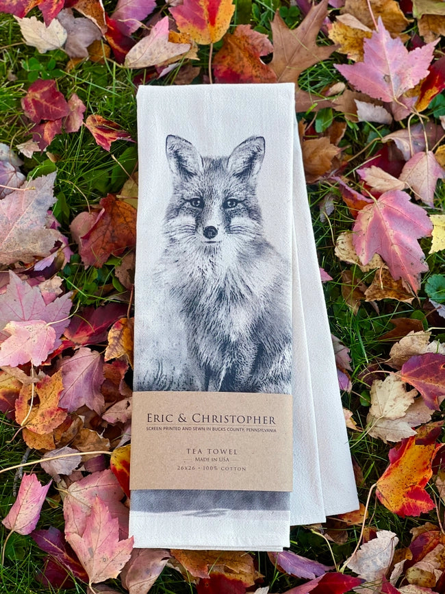 American Woodlands Tea Towel - Fox
