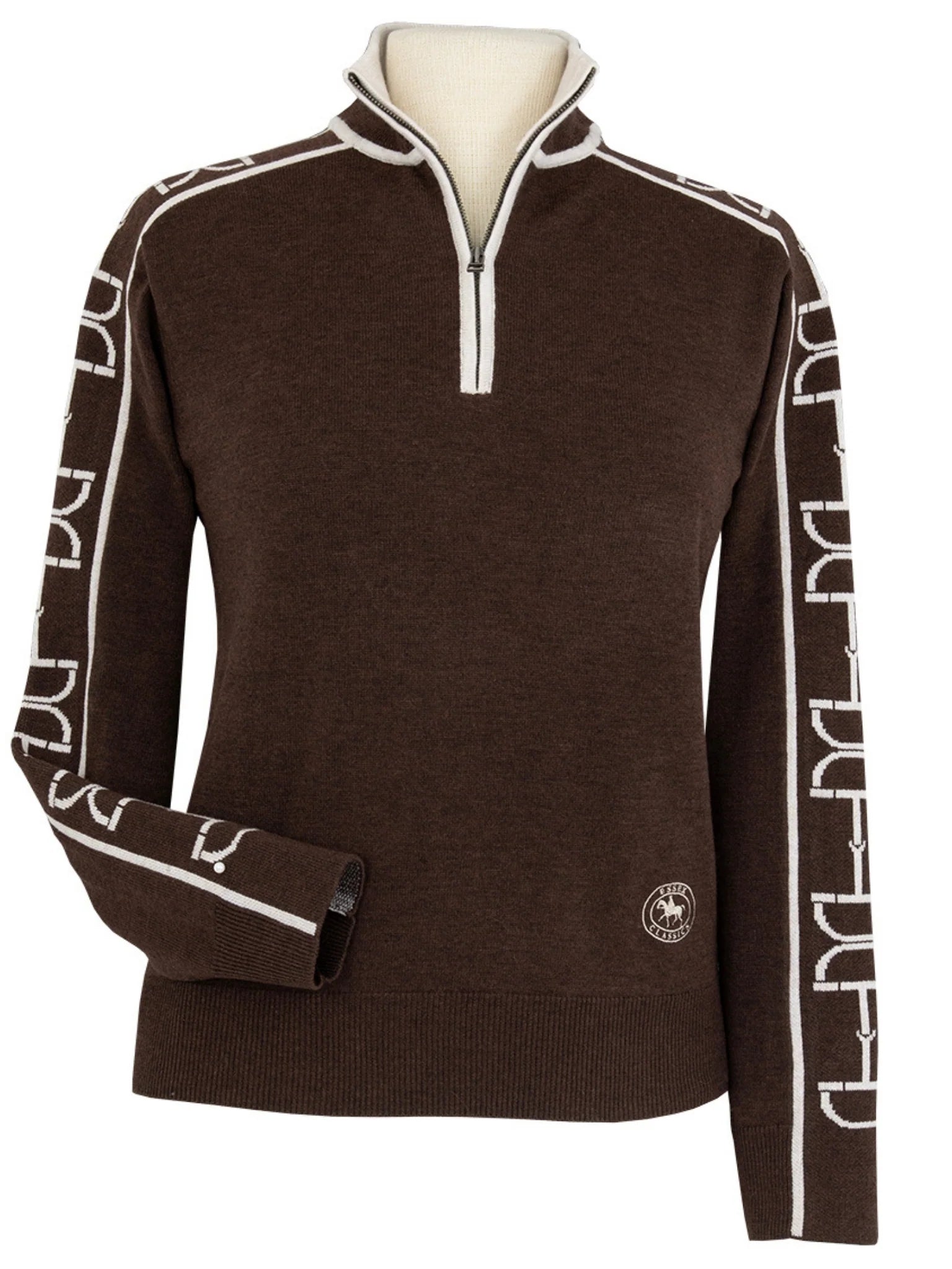 Polished Bit Quarter Zip Sweater
