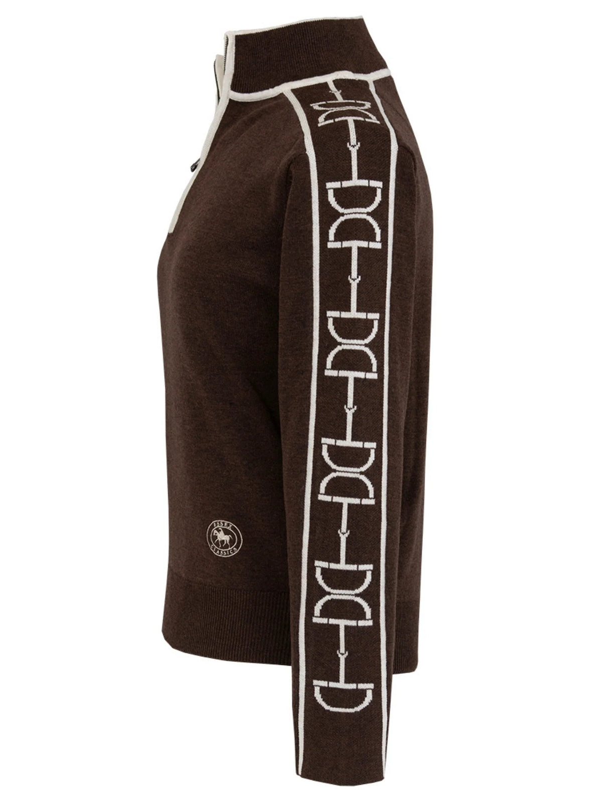 Polished Bit Quarter Zip Sweater