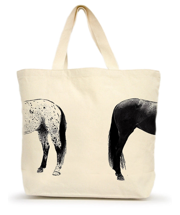 Kissing Horse Large Tote
