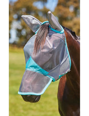 COMFITEC FINE MESH FLY MASK WITH EARS & NOSE