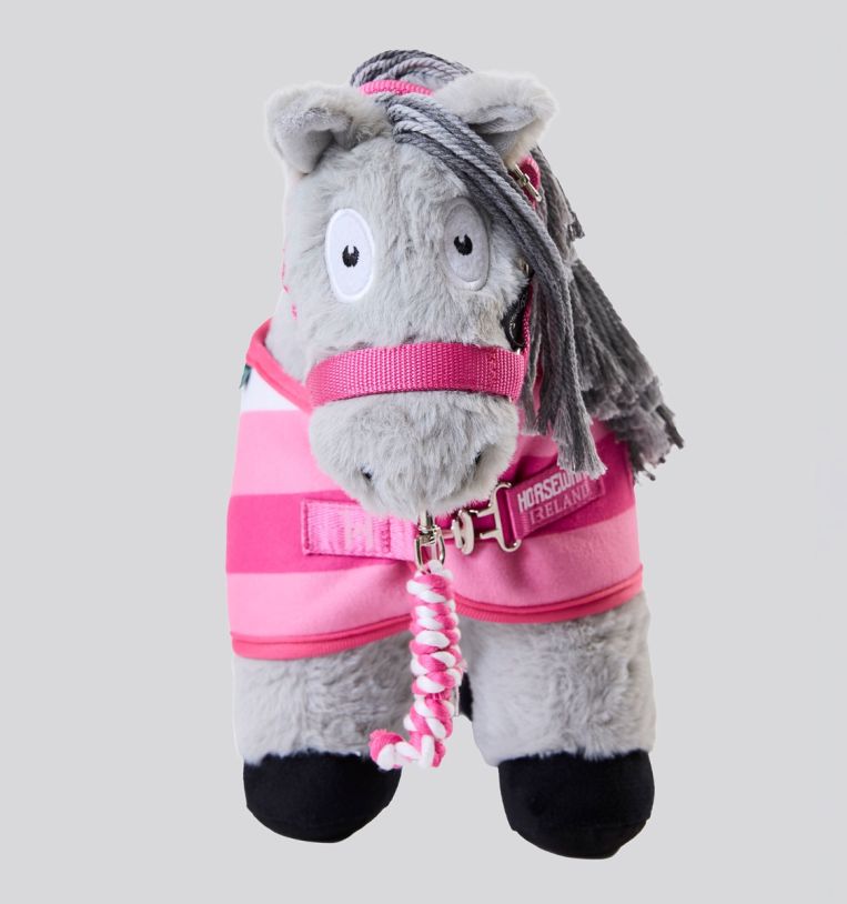 Craft Ponies Headcollar & Lead Rope-Pink