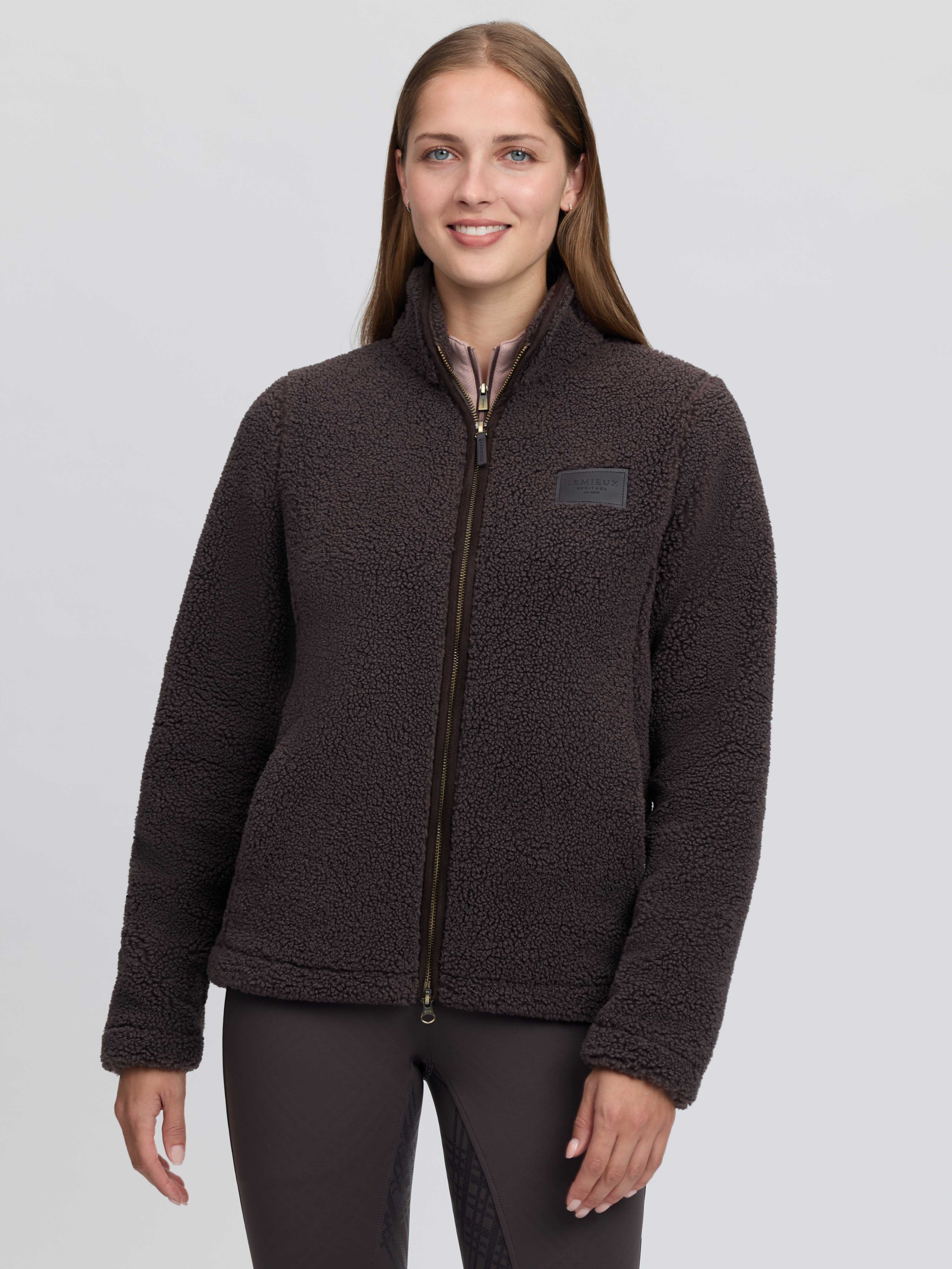 Heritage Herringbone Borge Zip Through Jacket