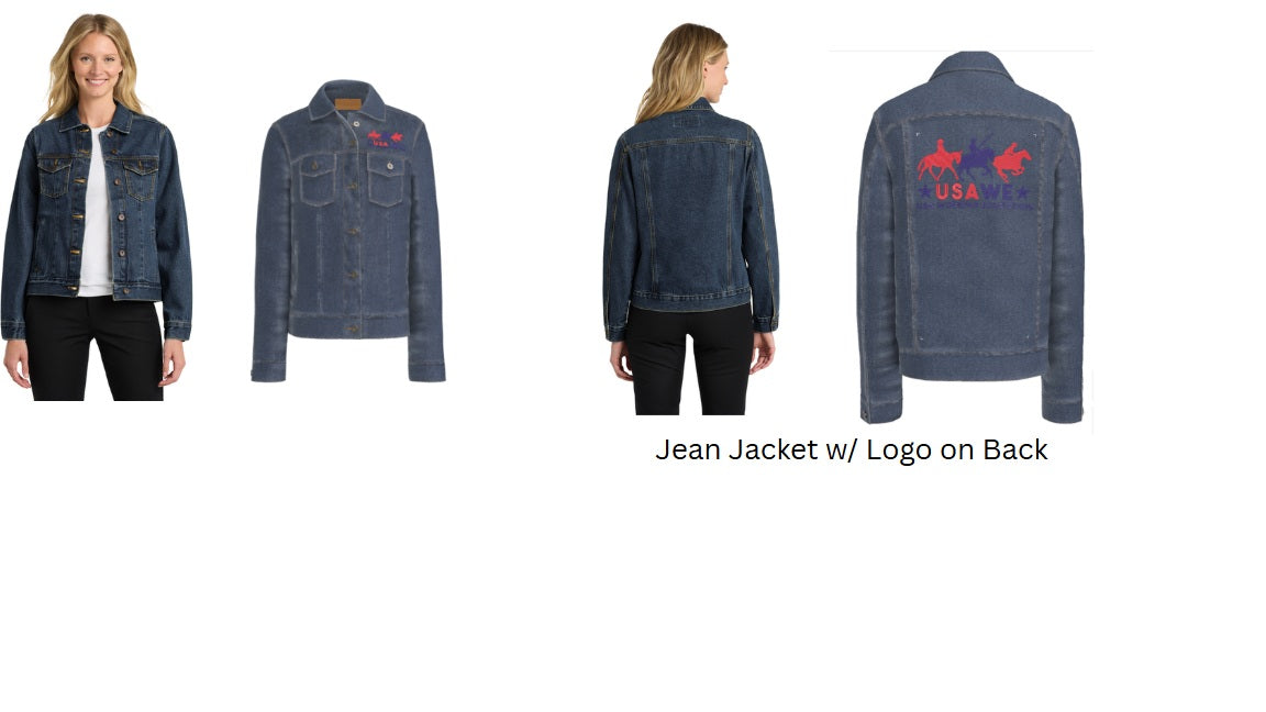 USAWE Ladies Jean Jacket
