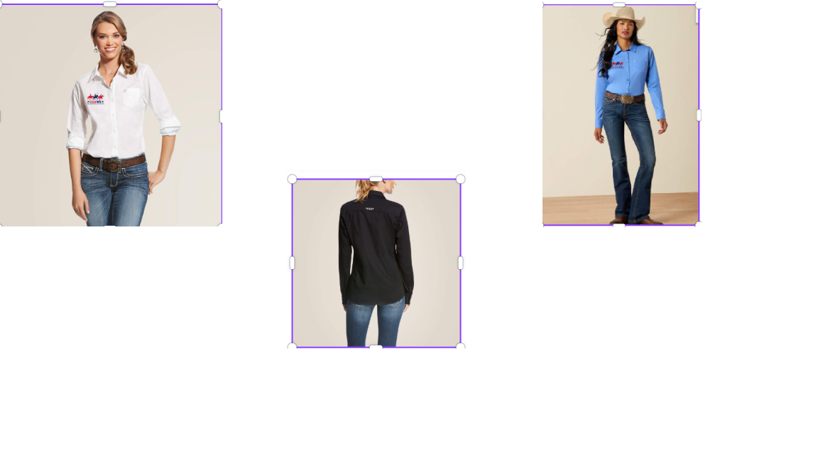 USAWE Ladies Kirby Stretch Shirt - Ariat