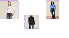 USAWE Ladies Kirby Stretch Shirt - Ariat