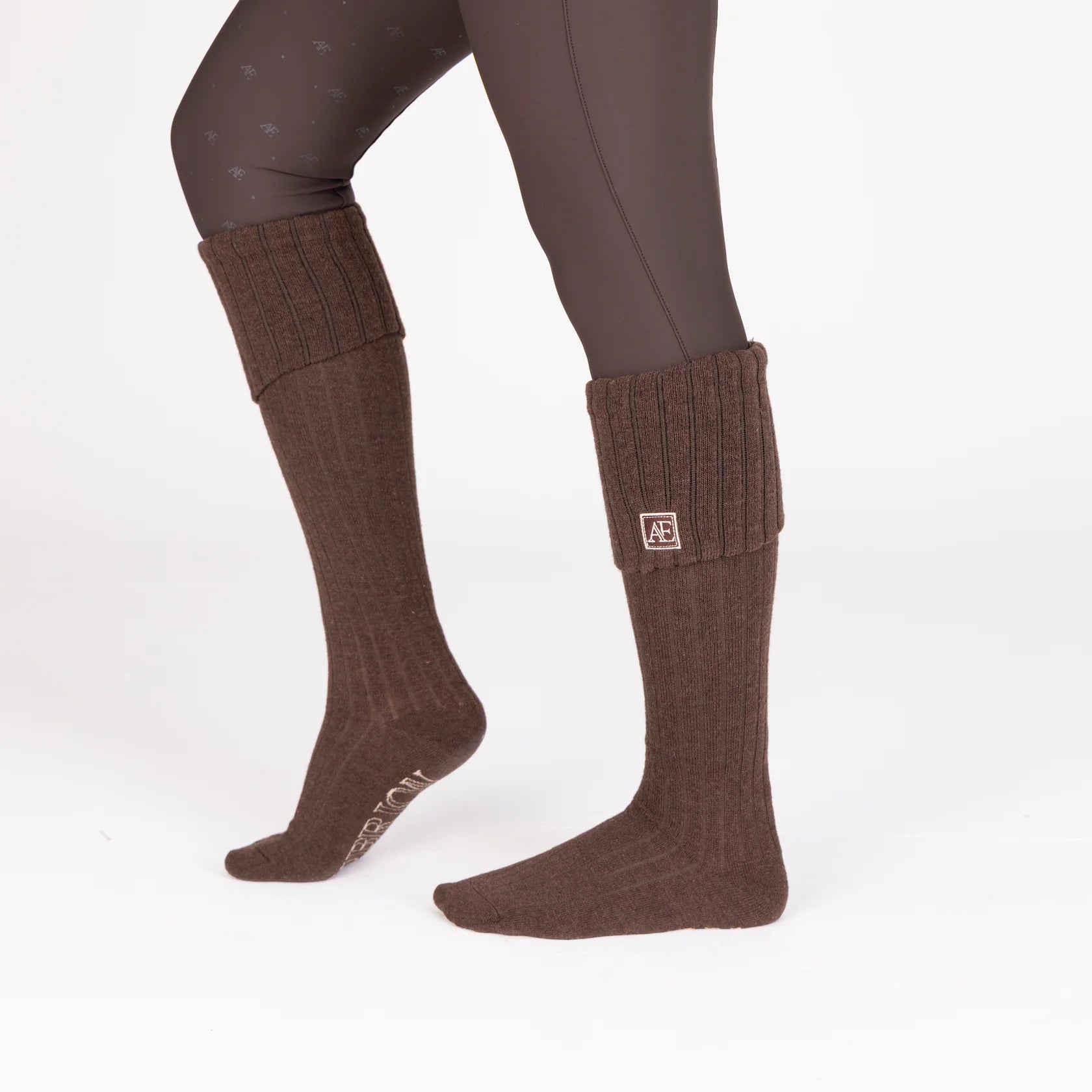 Aubrion Ladies Equestrian Knit Boot Socks