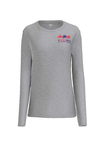 USAWE Womens Long Sleeve Cotton Long Sleeve TShirt